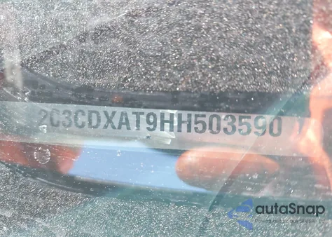 2017 Dodge Charger Police Rwd from USA, damaged, VIN 2C3CDXAT9HH503590